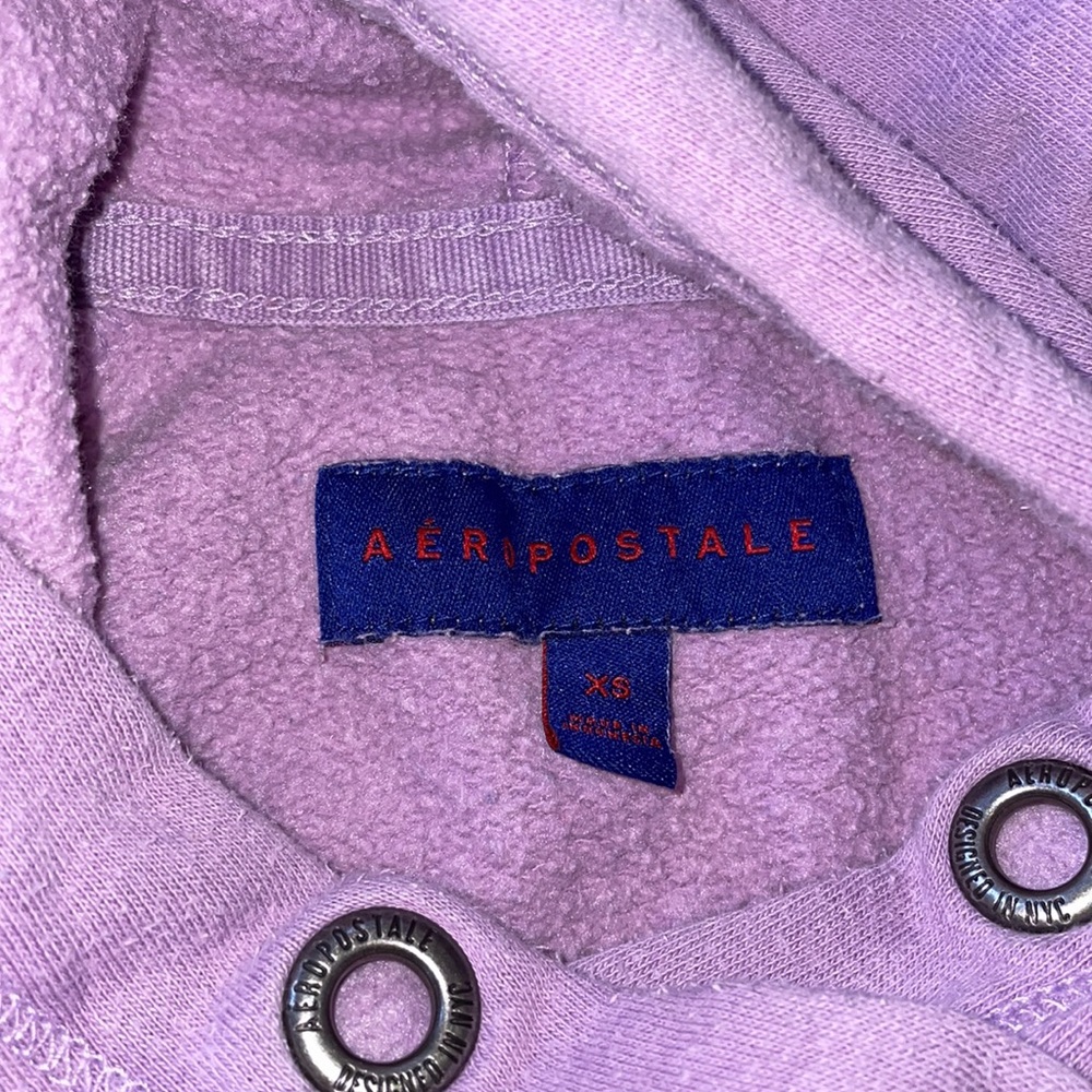 Purple aero postal sweatshirt. - Picture 7 of 7